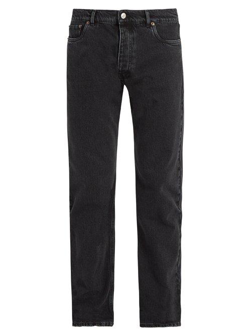 Matchesfashion.com Balenciaga - Straight Leg Jeans - Mens - Black
