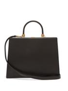 Matchesfashion.com Rodo - Frame Top Handle Leather Bag - Womens - Black