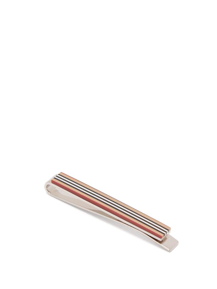 Burberry Heritage Stripe Tie Pin