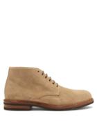 Matchesfashion.com Brunello Cucinelli - Suede Desert Boots - Mens - Beige