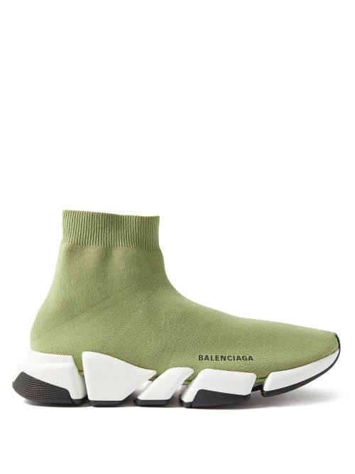 Balenciaga - Speed 2.0 Trainers - Mens - Khaki