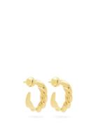 Matchesfashion.com Sophie Buhai - Rope Small 18kt Gold-vermeil Hoop Earrings - Womens - Gold