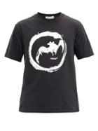 Matchesfashion.com Undercover - Bat-print Cotton-jersey T-shirt - Mens - Black