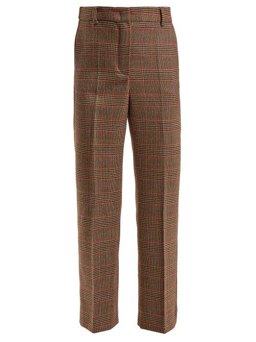 Matchesfashion.com Weekend Max Mara - Nord Trousers - Womens - Brown Multi