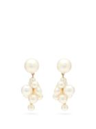 Matchesfashion.com Sophie Bille Brahe - Boticelli Pearl Cluster & 14kt Gold Earrings - Womens - Pearl