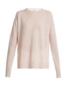 Matchesfashion.com Acne Studios - Shetland Wool Knit Sweater - Womens - Light Pink