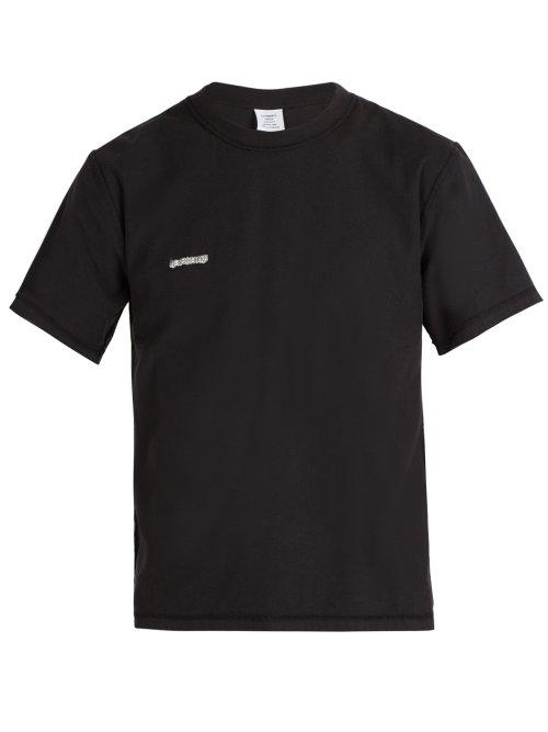 Matchesfashion.com Vetements - Inside Out T Shirt - Mens - Black