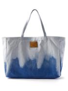 Acne Studios - Agele Face-patch Denim Tote Bag - Mens - Blue