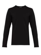 Matchesfashion.com Jil Sander - Crew Neck Stretch Cotton T Shirt - Mens - Black