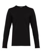 Matchesfashion.com Jil Sander - Crew Neck Stretch Cotton T Shirt - Mens - Black