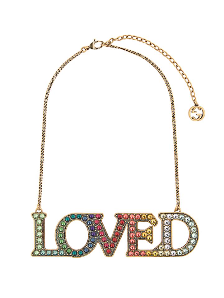 Gucci Loved Crystal-embellished Necklace