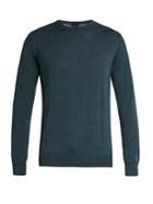 Lanvin Crew-neck Wool And Silk-blend Sweater