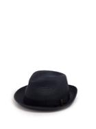 Matchesfashion.com Borsalino - Block Colour Panama Hat - Mens - Navy