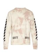 Off-white ?tie-dye Cotton-jersey Sweatshirt