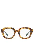 Matchesfashion.com Matsuda - M1015 Square Acetate Glasses - Mens - Tortoiseshell