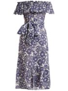 Lisa Marie Fernandez Mira Floral-print Cotton Dress