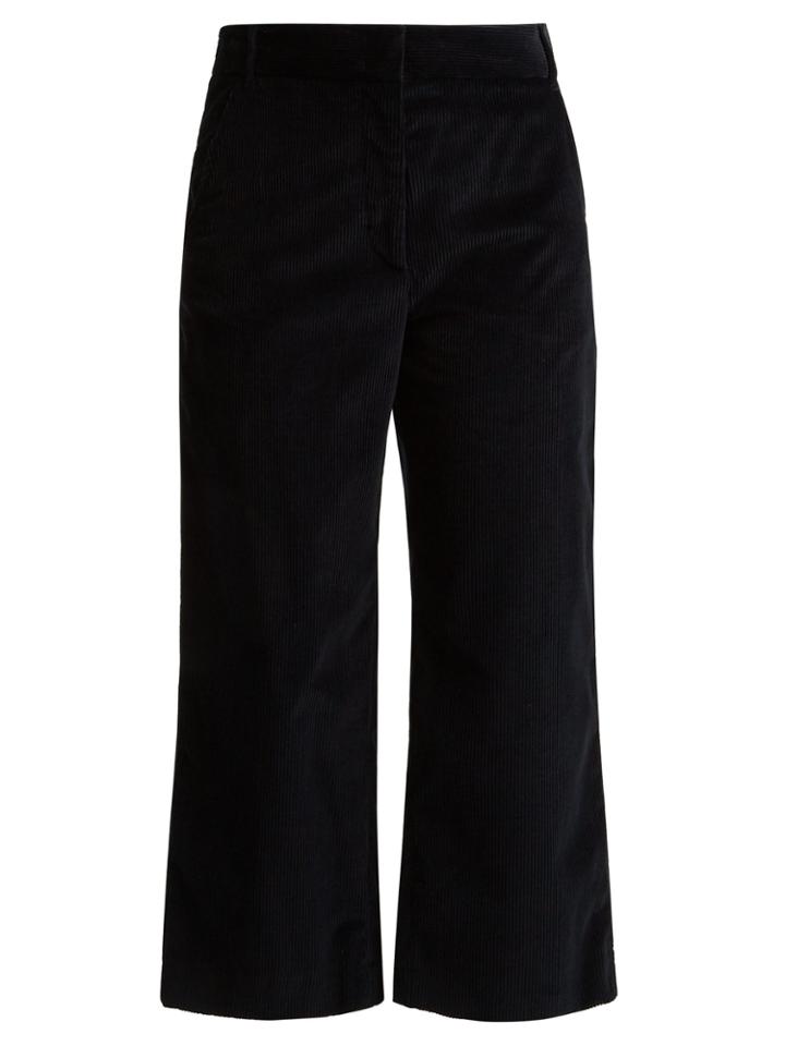 Weekend Max Mara Puzzle Corduroy Cropped Trousers