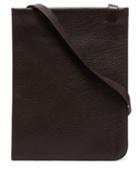 Matchesfashion.com Lemaire - Grained-leather Tote Bag - Womens - Dark Brown