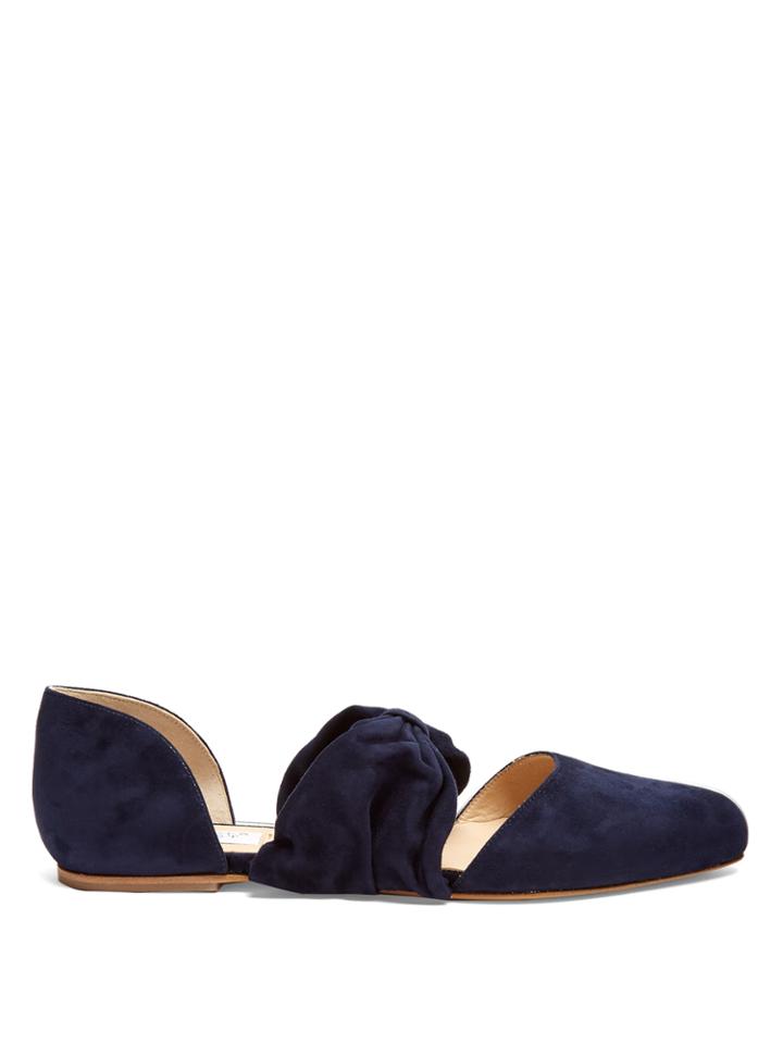 Gabriela Hearst Minerva Suede Flats