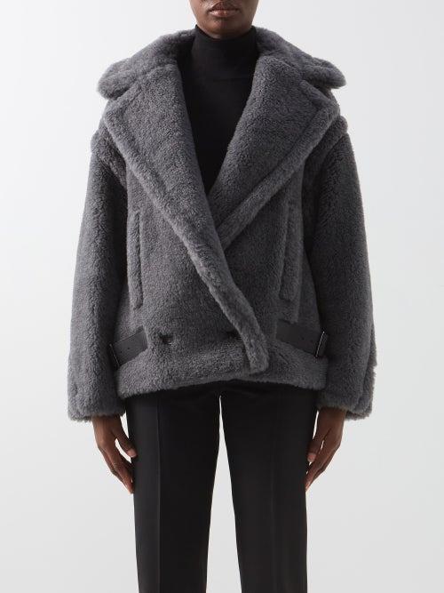 Max Mara - Rosita Coat - Womens - Dark Grey