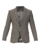 Alexander Mcqueen Single-breasted Wool-blend Blazer