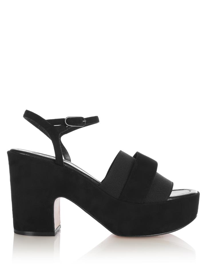 Robert Clergerie Etore Suede Platform Sandals
