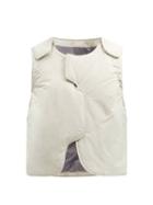 Matchesfashion.com A-cold-wall* - Converge Padded Cotton-blend Shell Gilet - Mens - Cream