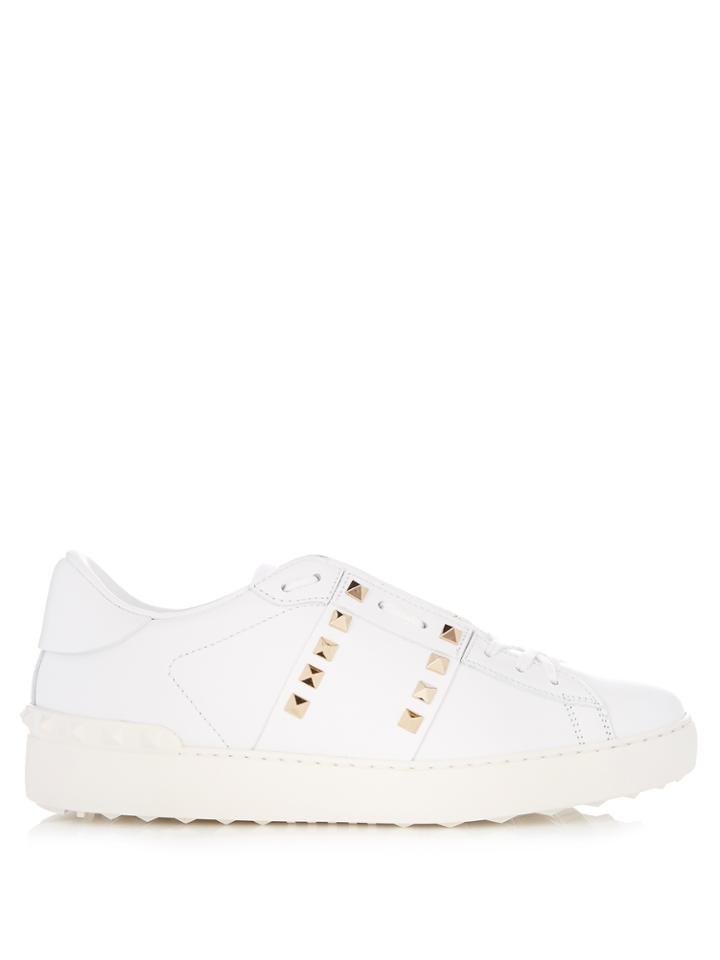 Valentino Untitled #11 Low-top Leather Trainers