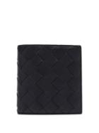 Matchesfashion.com Bottega Veneta - Intrecciato Leather Bi-fold Wallet - Mens - Black