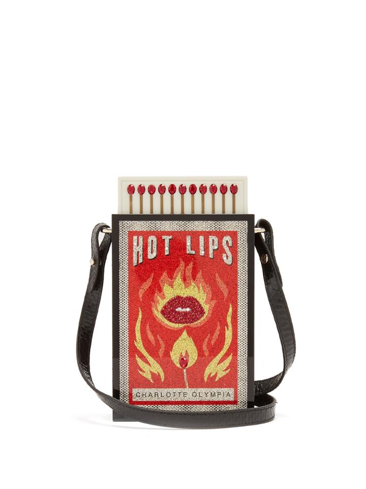 Charlotte Olympia Matchbox Perspex Clutch