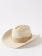 Gucci - Dallas Felt Panama Hat - Mens - Beige