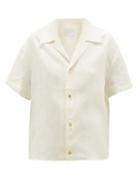 Matchesfashion.com Asceno - The Prague Linen Shirt - Womens - White