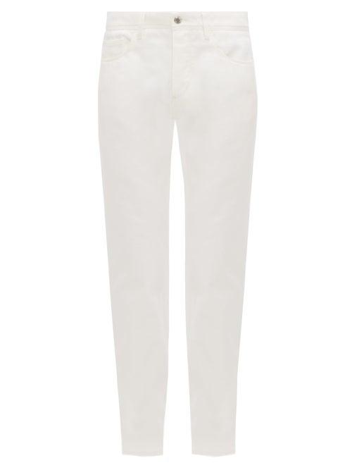 Matchesfashion.com 2 Moncler 1952 - Straight Leg Jeans - Mens - White