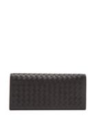Matchesfashion.com Bottega Veneta - Intrecciato Leather Wallet - Mens - Black
