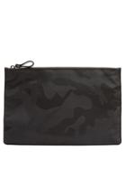 Valentino Camouflage-jacquard Pouch