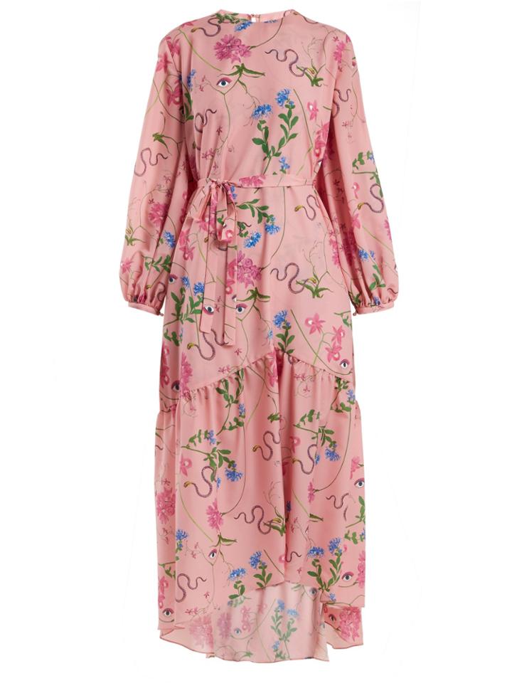 Borgo De Nor Bella Printed Crepe Dress