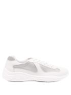 Matchesfashion.com Prada - New America's Cup Low Top Leather Trainers - Mens - White