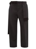 Matchesfashion.com Craig Green - Layered Panelled Twill Trousers - Mens - Black