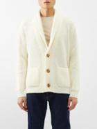 Thom Sweeney - Shawl-neck Wool Cardigan - Mens - Cream
