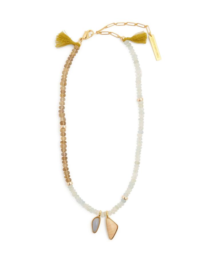 Lizzie Fortunato Marine Beaded Necklace