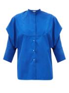 Matchesfashion.com Weekend Max Mara - Nativa Shirt - Womens - Blue