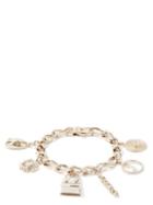 Jacquemus - Curb-chain Charm Bracelet - Womens - Gold