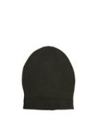 Matchesfashion.com Rick Owens - Ribbed Wool Beanie - Womens - Green