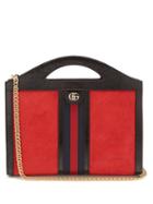 Matchesfashion.com Gucci - Ophidia Suede Top Handle Bag - Womens - Red Multi