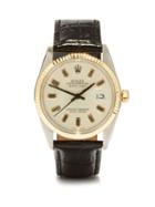 Lizzie Mandler - Vintage Rolex Datejust Onyx & 18kt Gold Watch - Mens - Black