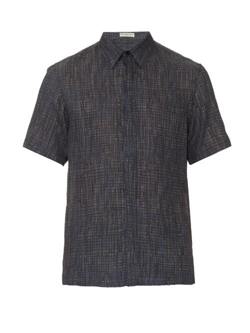 Balenciaga Graphic-print Short-sleeved Shirt