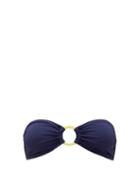 Matchesfashion.com Solid & Striped - The Tati Bandeau Bikini Top - Womens - Navy