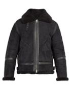 Matchesfashion.com Acne Studios - Ian Shearling Jacket - Mens - Grey
