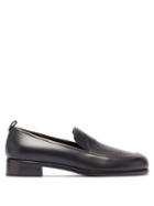 Matchesfashion.com The Row - Topstitched Leather Loafers - Womens - Black