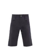 Bogner - Jolita Gabardine Bermuda Shorts - Womens - Navy